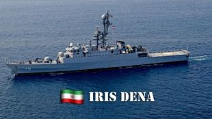 Iran Warship Sink In Indian Ocean