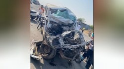 इंदापूरमधील लोणी-देवकरजवळ अपघातात तिघांचा मृत्यू; जीपचा टायर फुटल्याने दुर्घटना