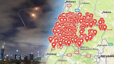 इराणकडून इस्रायलवर क्षेपणास्त्रांचा मारा; देशभर सायरन, लाखो नागरिक आश्रयस्थानांकडे धावले