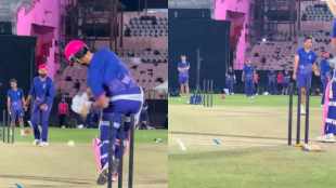 Ravindra Jadeja Yashasvi jaiswal Practice Session Video Viral IPL 2026
