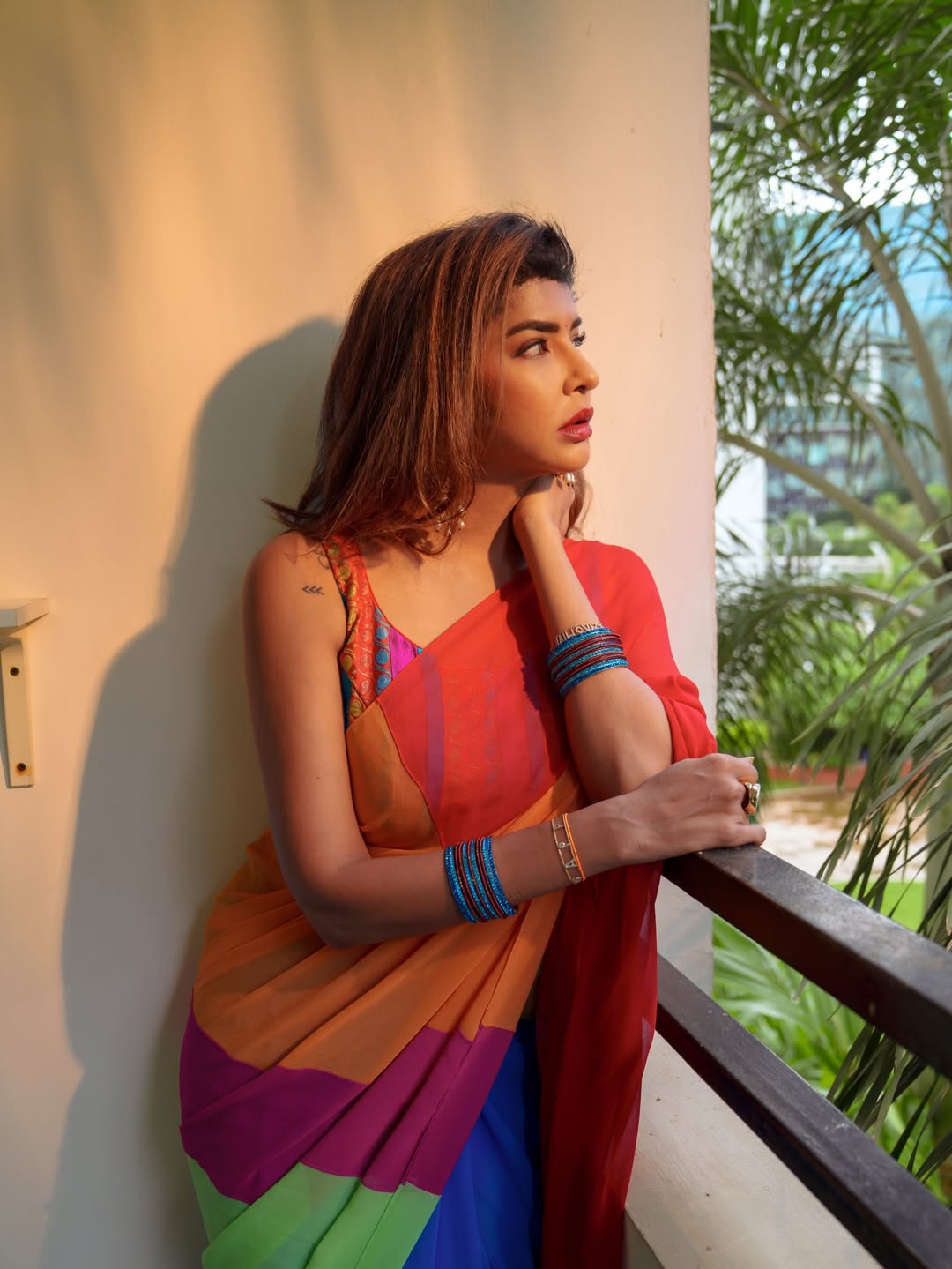 Lakshmi Manchu daughter half saree ceremony photos