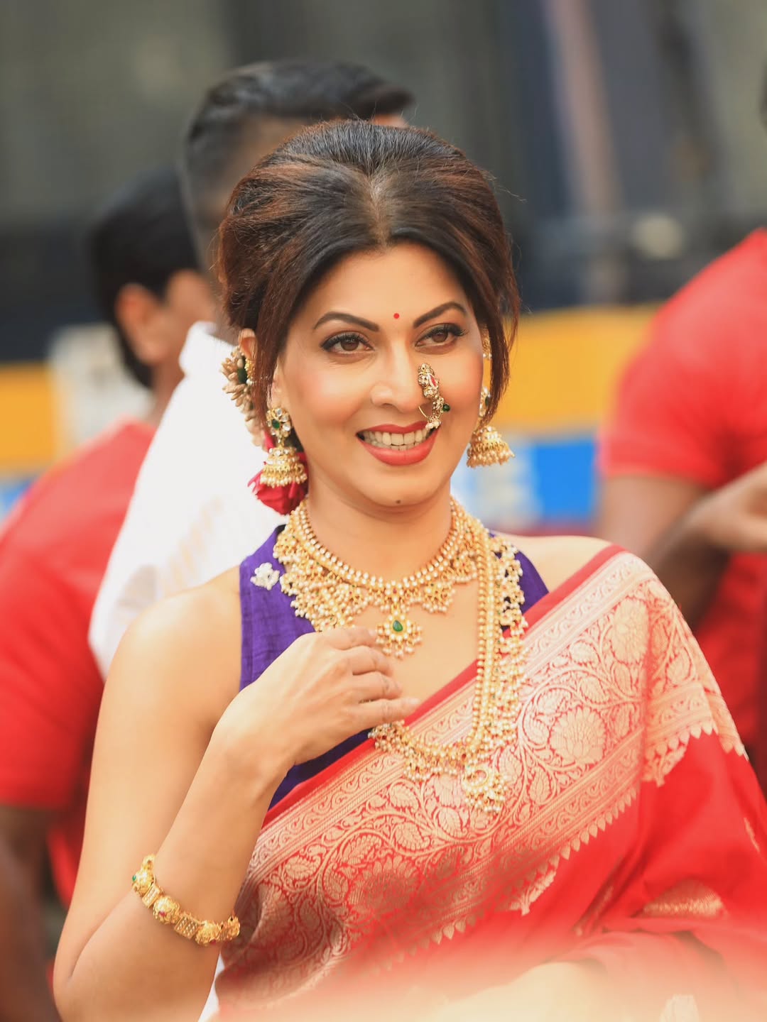 Maadhavi Nemkar Nauvari Saree Look