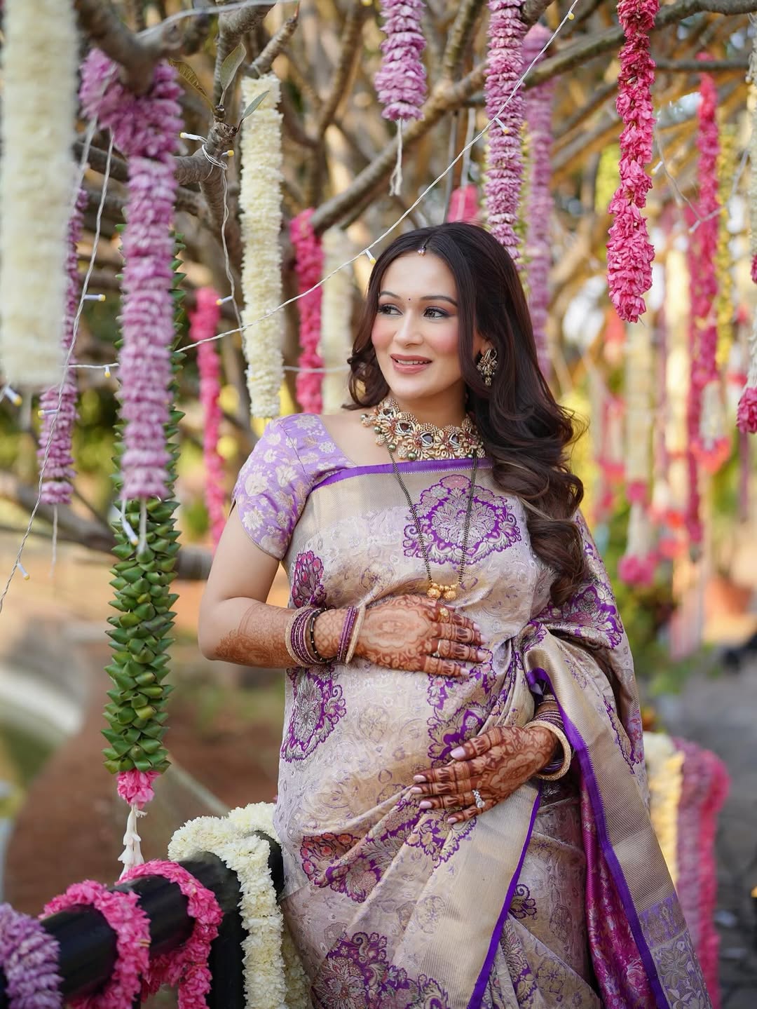 Manjari Vishwwaraaj Mahadik Baby Shower