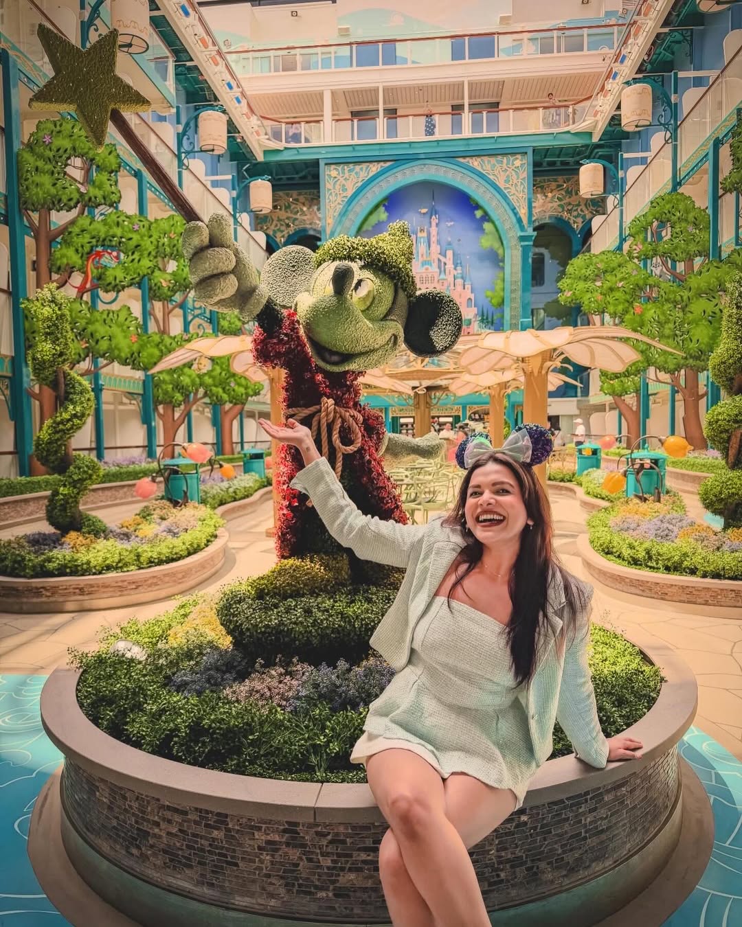 Mitali Mayekar Siddharth Chandekar Singapore Disney Cruise