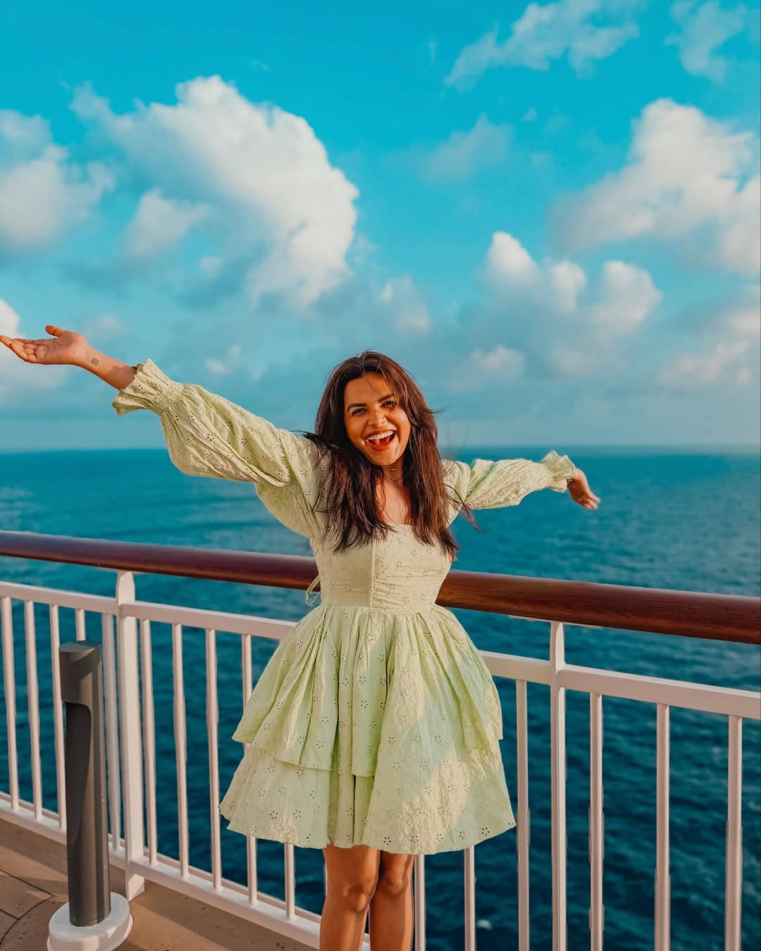 Mitali Mayekar Siddharth Chandekar Singapore Disney Cruise