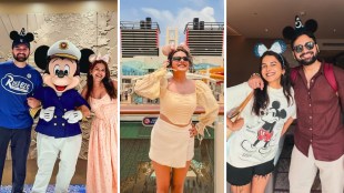 Mitali Mayekar Siddharth Chandekar Singapore Disney Cruise