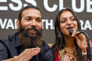 Monalisa Bhosle With Her husband Farman Khan