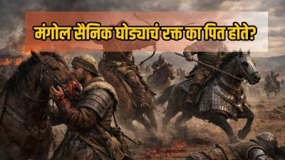 घोड्यांचे रक्त पिऊन साम्राज्यविस्तार करणार्‍या मंगोलांचा इतिहास काय सांगतो?