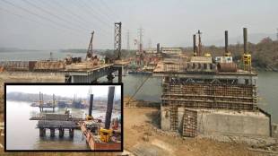 Mumbai Vadodara Expressway Palghar | मुंबई वडोदरा द्रुतगती महामार्ग पालघर | Vaitarna River Bridge Construction | NHAI Maharashtra Highway Project
