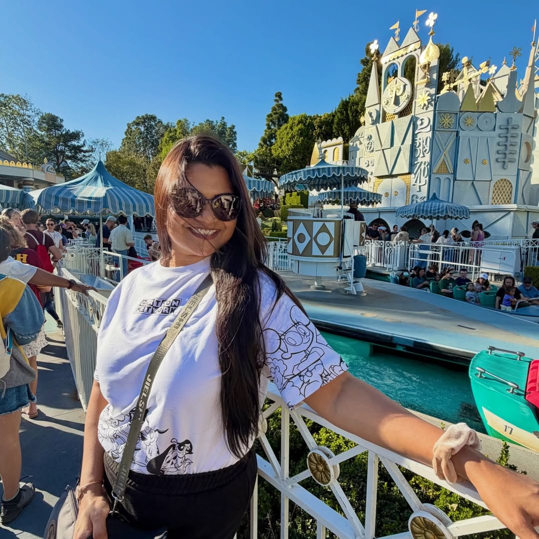 Namrata Sambherao Disneyland USA