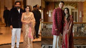 Photos: अर्जुन तेंडुलकरच्या विवाह सोहळ्यात झहीर खानच्या मराठमोळ्या पत्नीच्या लूकची चर्चा