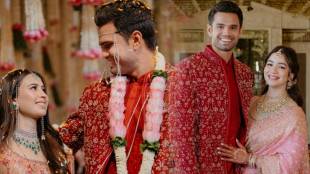 Arjun Tendulkar wedding photos Sara Tendulkar emotional post for brother