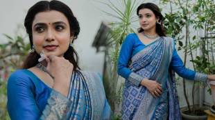 Mayuri Deshmukh banarasi saree look,