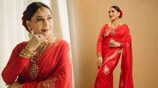 Madhuri Dixit Gudi Padwa 2026 look