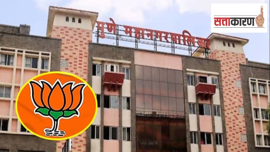Pune BJP internal dispute co-opted corporators | PMC Commissioner Naval Kishore Ram | MNS Hemant Sambhus protest | Pune Municipal Corporation political news Marathi Pune BJP internal dispute co-opted corporators | PMC Commissioner Naval Kishore Ram | MNS Hemant Sambhus protest | Pune Municipal Corporation political news Marathi