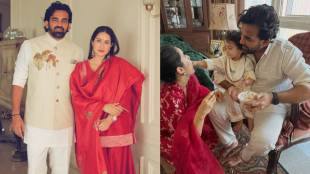 Zaheer Khan and Sagarika Ghatge Eid celebration photos