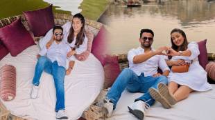 Apurva Nemalekar Hampi trip romantic couple photos