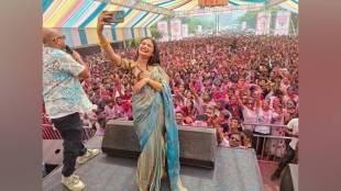 Gautami Patil, Thane Holi 2026, Eknath Shinde, Kalwa, Anand Ashram, Dhulivadi Celebrations, Thane News,