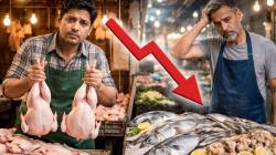 धुळवडीला सामिष खवय्यांचा हिरमोड; चंद्र ग्रहणामुळे मटण, मासळी, चिकनच्या मागणीत घट