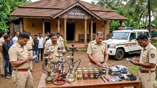 Panvel Illegal Hookah Parlor Raid Manghar