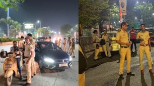 Rabale Police Combing Operation