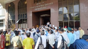 Mumbai Junior College Teachers Protest Vashi
