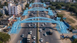 Mumbra-Kalyan Phata pedestrian bridge, Thane Municipal Corporation infrastructure news, Mumbra highway safety, TMC development projects | मुंब्रा-कल्याण फाटा पादचारी पूल, ठाणे महापालिका रस्ते सुरक्षा, मुंब्रा हायवे विकास कामे