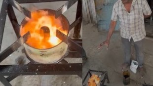 Yeola Artist Waste Oil Stove Innovation Nashik Gas Crisis