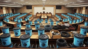 Pune Municipal Corporation General Body Hall Audio System Repair