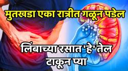 मुतखडा एका रात्रीत गळून पडेल; लिंबाच्या रसात ‘हे’ तेल टाकून प्या, ऑपरेशनशिवाय वेदनेपासूनही मिळेल आराम