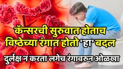 कॅन्सरची सुरुवात होताच विष्ठेच्या रंगात होतो ‘हा’ बदल; दुर्लक्ष न करता लगेच रंगावरुन ओळखा मोठा धोका, कसे ते जाणून घ्या