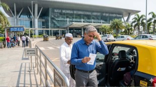 Navi Mumbai International Airport taxi fare issues | Uber cab rates from Navi Mumbai to Andheri | Mumbai airport public transport problems | Ratan Sharda tweet on airport taxi fare