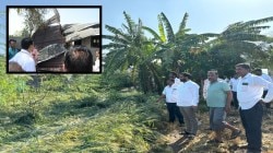 अहिल्यानगर जिल्ह्यातील अनेक भागांना पुन्हा गारपिटीचा फटका; शेती पिकांचे मोठे नुकसान