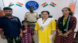 हरवलेल्या आठ वर्षीय मुलीची कुटुंबाशी पुनर्भेट…