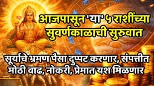 Surya Gochar 2026 sun exalted in aries 5 lucky zodiac signs