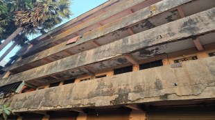 Emergency evacuation Virar building slab falls Sahakar Nagar Om Apartment structural audit seven families safe