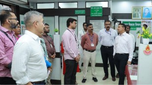 PCMC Commissioner Vijay Suryawanshi surprise visit | Pimpri Chinchwad Municipal Corporation office inspection | Vijay Suryawanshi PCMC discipline orders | Maharashtra civic administration news update