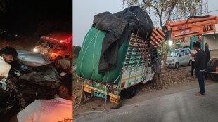 junnar road kalyan ahilyanagar highway accident pimpri pendhar car driver death pune