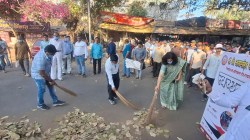 जिल्ह्यात डॉ. नानासाहेब धर्माधिकारी प्रतिष्ठानतर्फे महास्वच्छता अभियानाचा जागर, हजारो श्रीसदस्यांच्या श्रमदानातून जिल्हा चकाकला