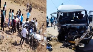 Parbhani Jintur Jalna Highway Accident Swift Desire Minibus Collision Four Dead Vasmat Family