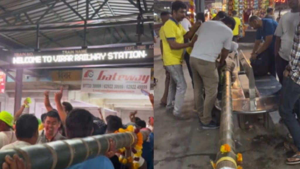 Virar Mahim Local Train Holi Tradition Virar Mahim Local Train Holi Tradition