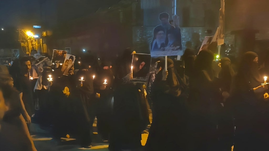 Malegaon Candle March Khamenei Malegaon Candle March Khamenei