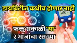 कधीच होणार नाही डायबिटीज, औषधं न घेताच डायबिटीज व ब्लड शुगर होईल कायमची कंट्रोल; फक्त सकाळी या २ भाजांचा रस प्या
