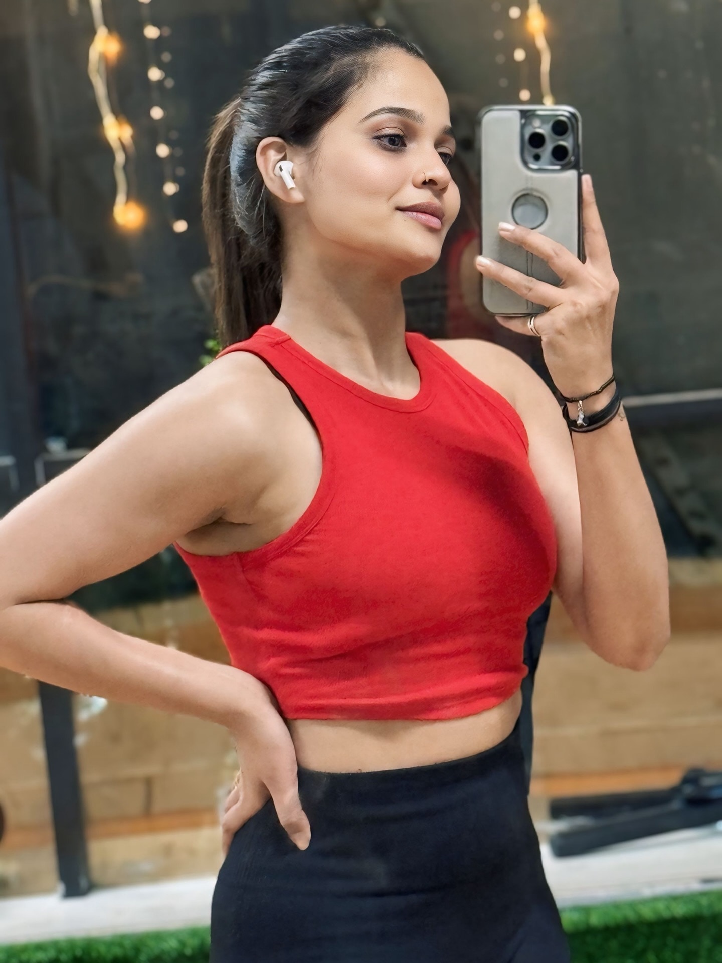 Prajakta Navnale New Car Photo