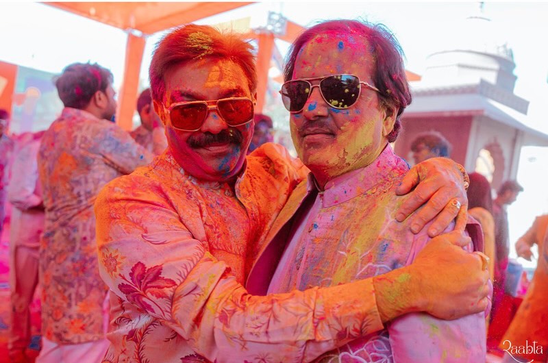 Prasad Lad Son Mehendi Holi Utsav