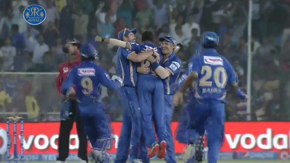 Pravin Tambe Hattrick on 2 Balls