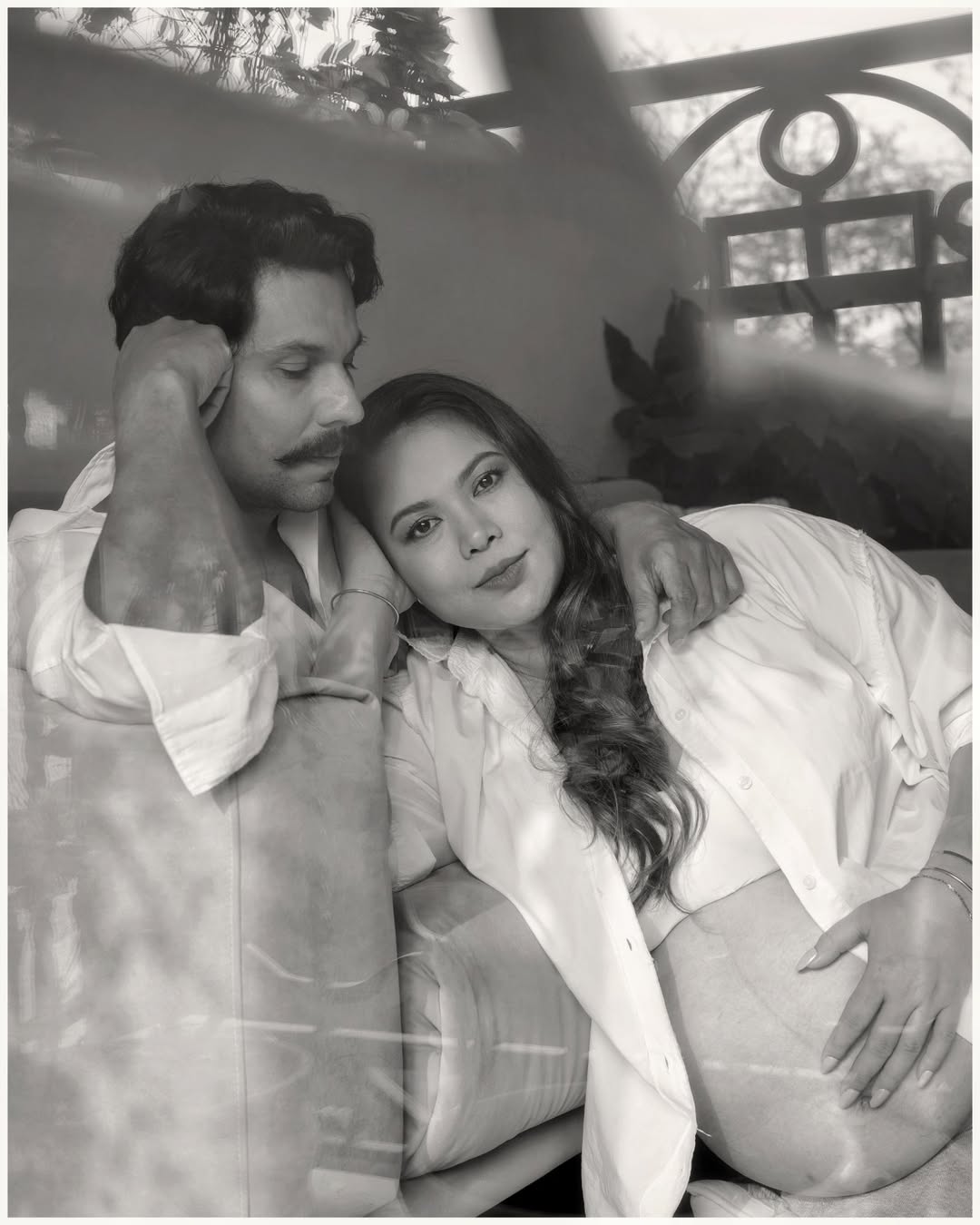 Randeep Hooda Lin Laishram maternity photoshoot