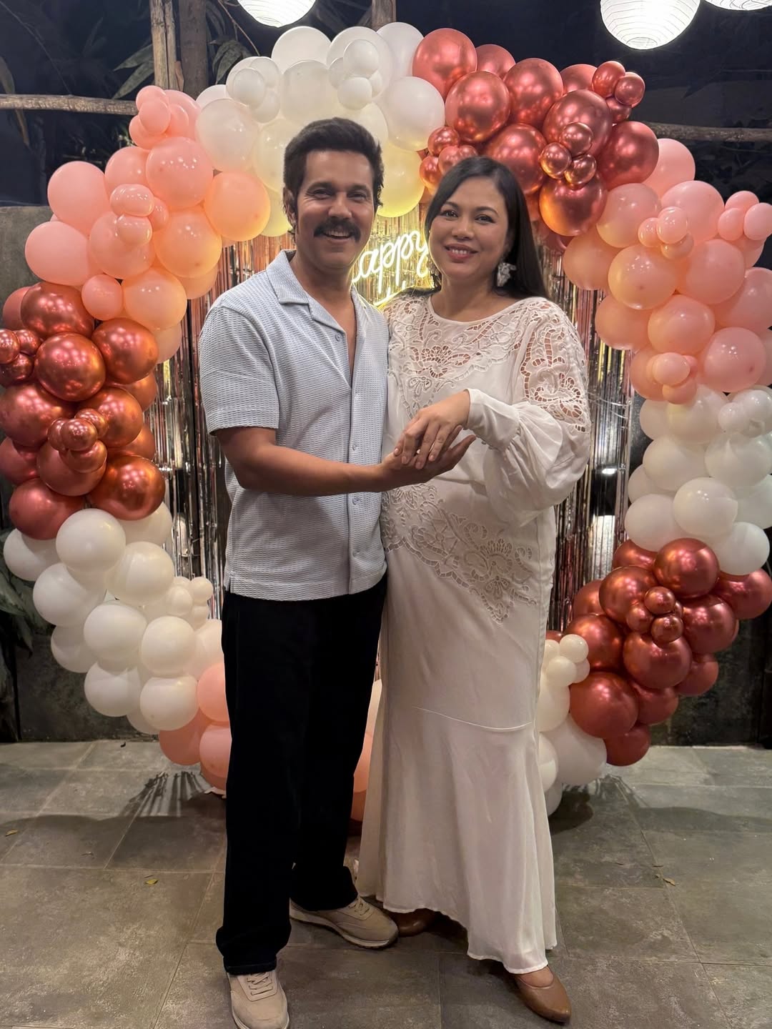 Randeep Hooda Lin Laishram maternity photoshoot