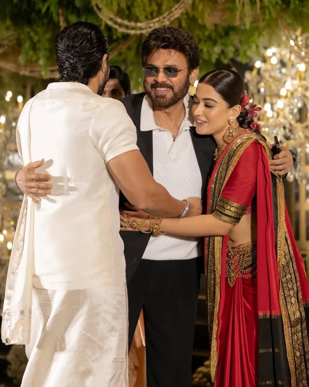 Rashmika Mandanna Vijay Deverakonda reception photos