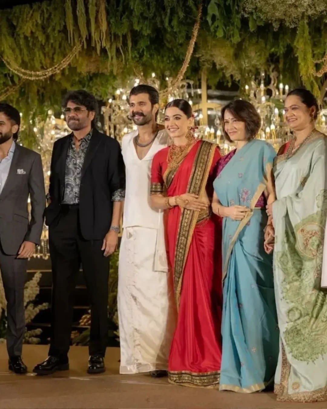 Rashmika Mandanna Vijay Deverakonda reception photos